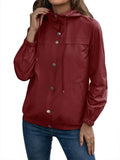 Gabriella women's hooded fashion walking coat by Jesie-London, shown in a stylish design with a hood and tailored fit.
