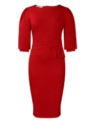 Elegant waist tie pencil shorts dress for women by Jesie-London, featuring a tailored silhouette and stylish design.