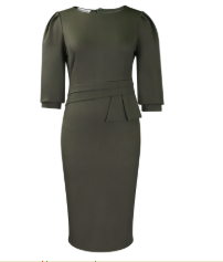 Elegant waist tie pencil shorts dress for women by Jesie-London, featuring a stylish and sophisticated silhouette.