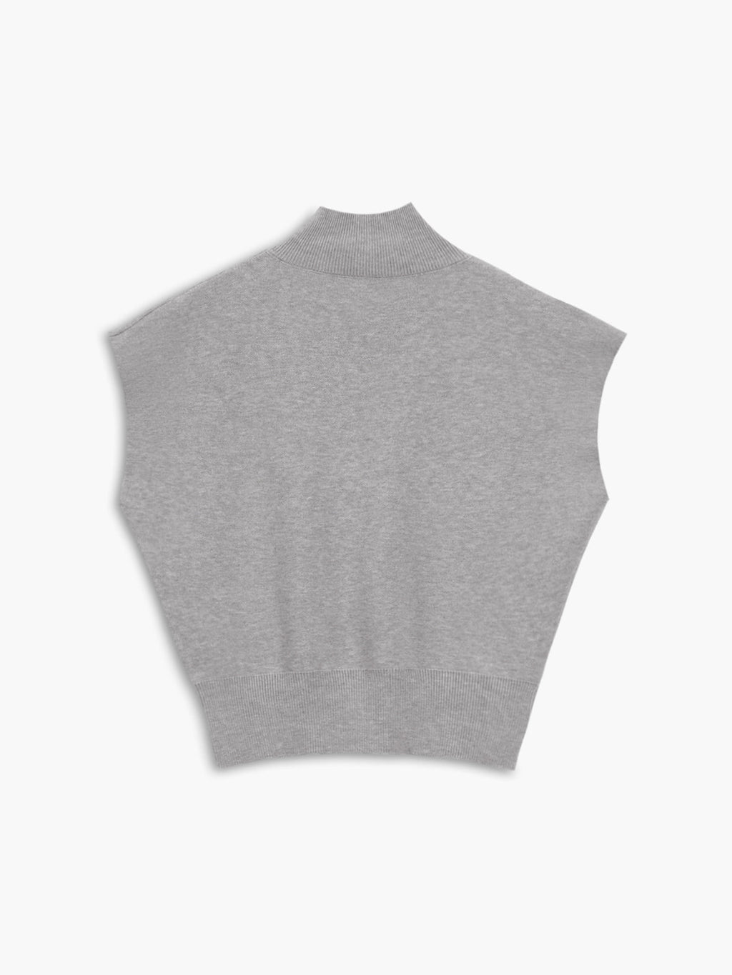 Jesie-London Stella women's casual short sleeve mock neck top in solid color, perfect for relaxed everyday wear.