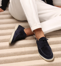 Jesie-London Christopher men's lace-up casual walking shoes with leather upper and comfortable sole, suitable for everyday wear.