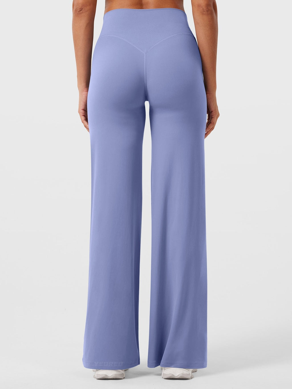 Sea blue high waist flared pants for women by Jesie-London, styled as Millie summer fashion with a relaxed fit.